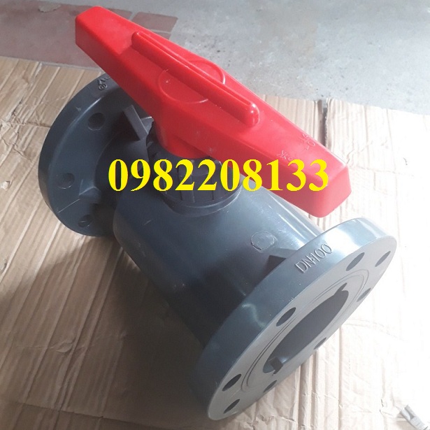 van bi nhựa upvc lắp bích