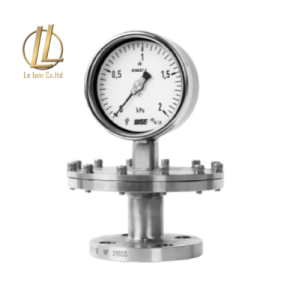 Đồng Hồ Áp Suất Màng - Inox 316 - Lắp Bích - Hàn Quốc