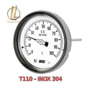 Đồng Hồ Nhiệt Độ Inox 304 Chân Sau - Hàn Quốc