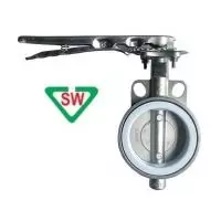 Van bướm inox 304 tay gạt Samwoo