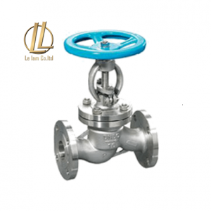 Van cầu hơi inox lắp bích đài loan