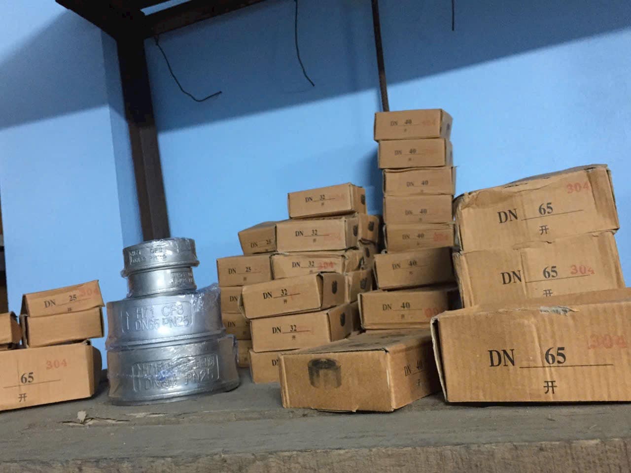 Van 1 chiều đĩa inox